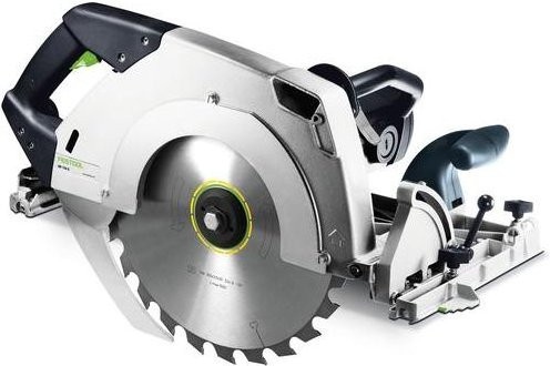 Festool HK 132 E Akku-Kreissäge mit 550 W und 5,2 Ah Akku in Weiss/Grau - Bild 1
