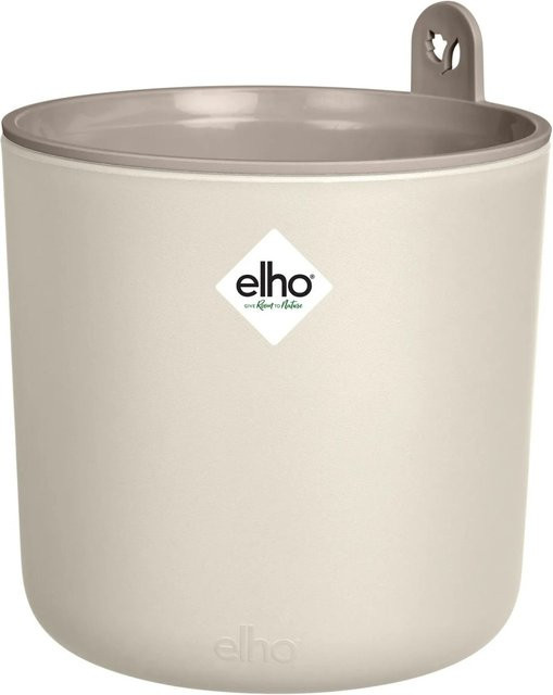 Elho Happy Herbs Topf in Leinenweiß/Beige Durchmesser: 14 cm - Bild 1