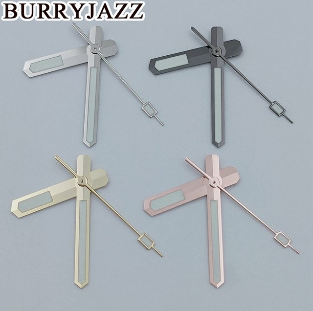 BURRYJAZZ Uhrzeiger Edelstahl, Silber Gold Rose Gun, Unisex - Bild 1