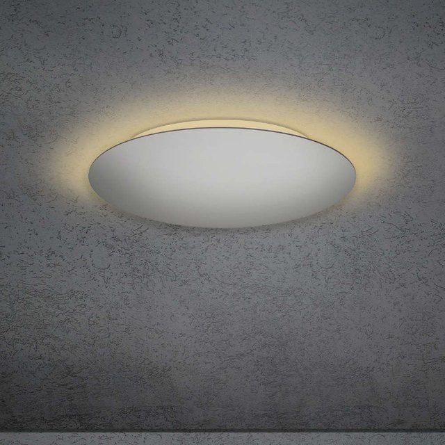 Escale Blade 44 LED-Deckenleuchte in Silber matt aus Aluminium mit 2700K Warmweiß - Bild 1