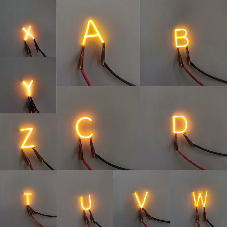 XUNATA DIY COB LED Filament Symbole für Retro Edison Glühbirnen und dekorative Schilder 3V - Bild 2