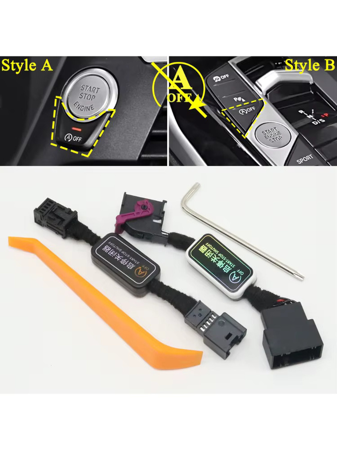 Ruizetu Auto Start Stop Disable Eliminator Motor Off Kabel Stecker für BMW X1 X3 X5 X6 X7 F20 F21 F22 F23 F11 G30 F25 G01 in Schwarz - Bild 4