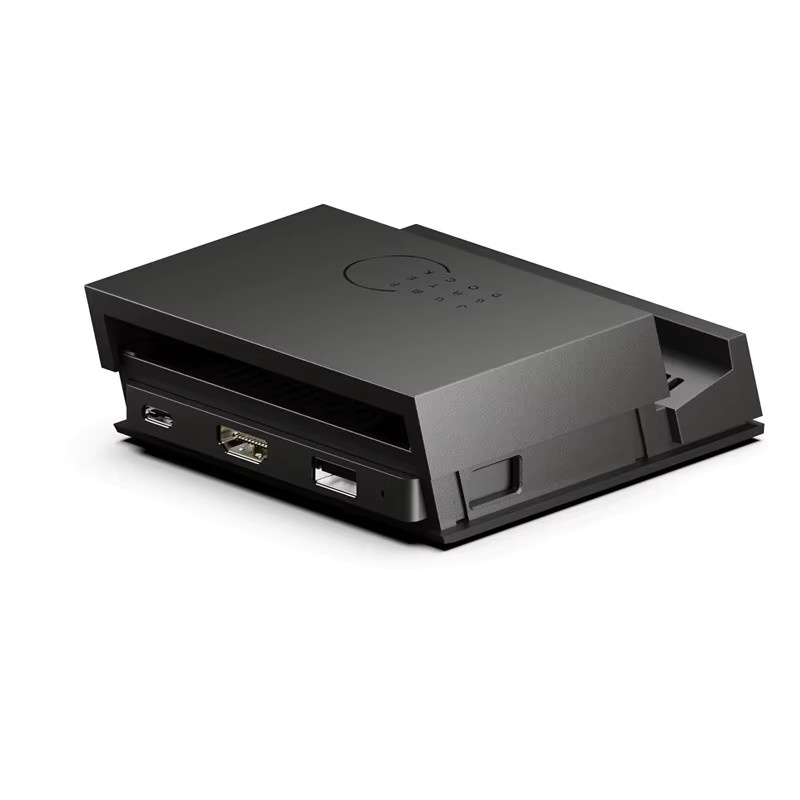 Skull & Co. Jumpgate Dock Savage Raven für Nintendo Switch und Switch OLED, tragbarer USB-C-Hub-Dockingstation in Schwarz - Bild 4