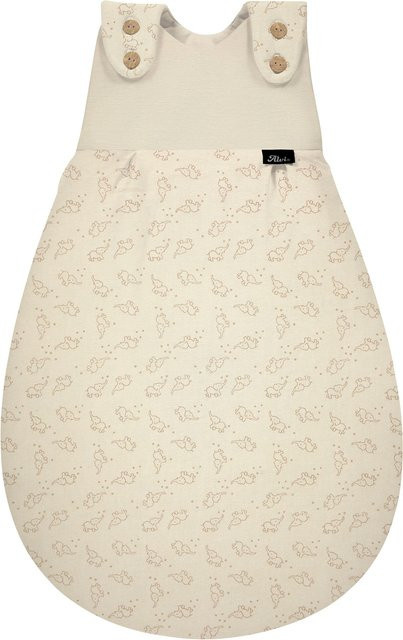 Alvi Baby-Mäxchen 3-teiliges Ganzjahresschlafsack aus Organic Cotton in Beige und Sand - Bild 1