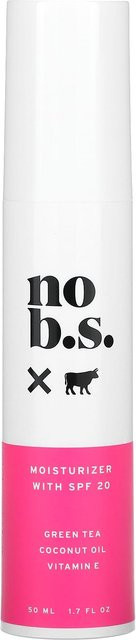 No BS Skincare Feuchtigkeitscreme, LSF 20, 50 ml, Trockene Haut - Bild 1