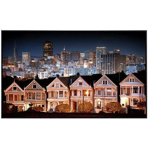 papermoon Infrarotheizung EcoHeat Stadtlandschaft in San Francisco mit Matt-Effekt in Bunt, App-Steuerung und Überhitzungsschutz, B/H/T: 120 x 60 x 60 cm - Bild 2