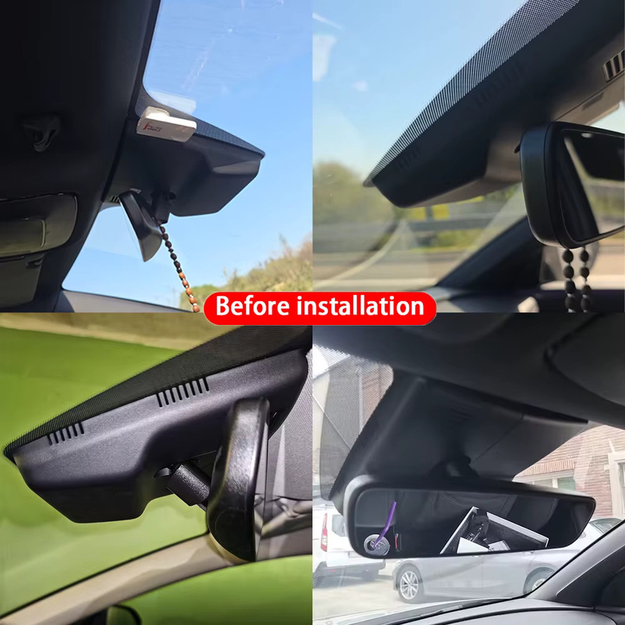 ZJCGO Dashcam Set für Hyundai Tucson NX4 2020-2025 mit Front- und Heckkamera, 4K UHD Videoaufzeichnung, WLAN und Plug-and-Play, Schwarz - Bild 2