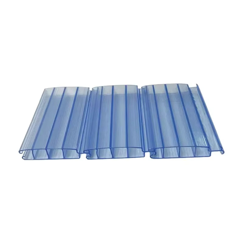Sicherheits-Poolabdeckung mit Lamellen- und Rollensystem in Blau - Bild 2