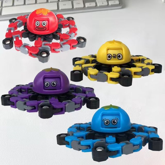 AHHLCLT Gesicht ändern deformierte Zappeln Spinner Kette, Spielzeug - Bild 1