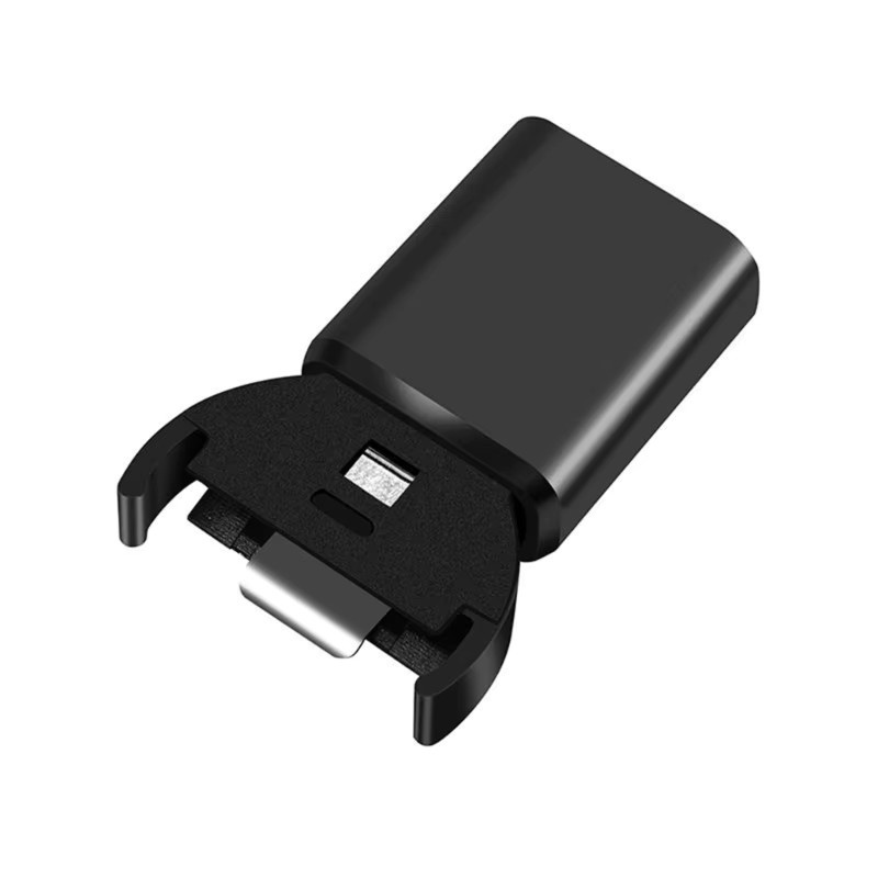 KAFNHCKA USB Typ-C Schnellladegerät für Li-Ionen Knopfzellen LIR2032 LIR1632 LIR2025 LIR2016 LIR2032H in Schwarz - Bild 3