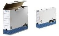 Fellowes Archiv-Schachtel R-Kive PRIMA, weiß-blau, DIN A3 - Bild 1