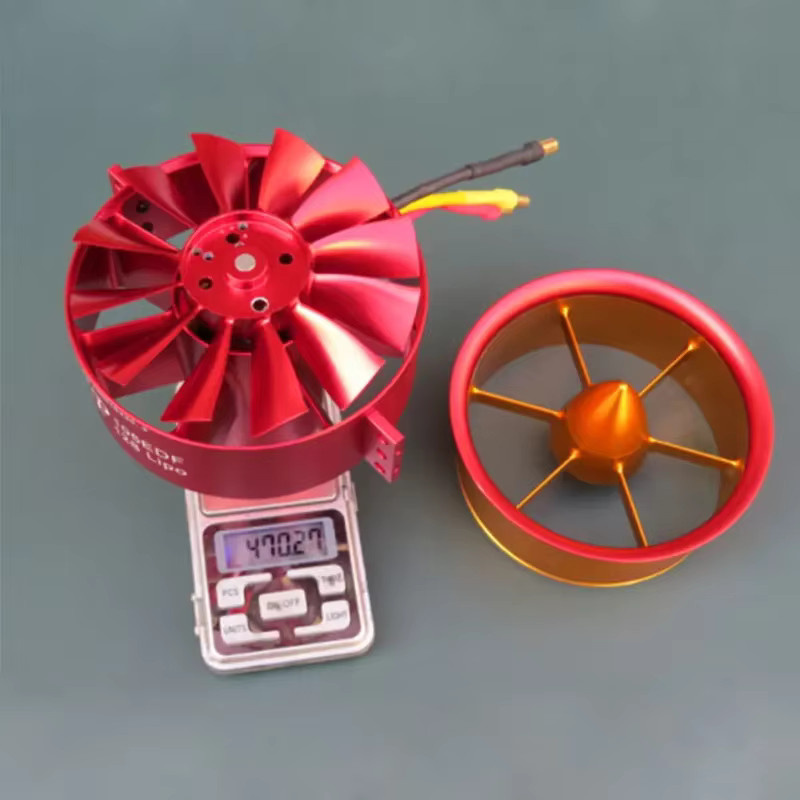 JP Kanalventilator Ganzmetall-EDF, Rot - Bild 2