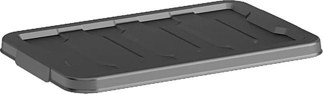 OBI Deckel für Allzweckbox Santos XS in Schwarz aus Kunststoff - Bild 1
