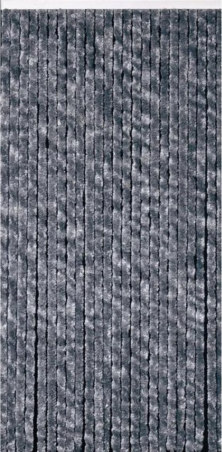 CONACORD Vorhang Flauschi aus Chenille, Grau, Breite: 100 cm, Höhe: 200 cm - Bild 1