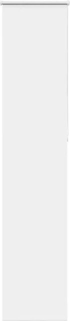 vidaXL Verdunkelungsrollo Weiß aus Polyester, B/H: 60 x 210 cm - Bild 1
