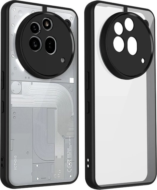 Transparente Schutzhülle aus PC und TPU für Nothing Phone 3 und Nothing Phone 2a Pro Plus 5G mit Anti-Drop-Funktion - Bild 1
