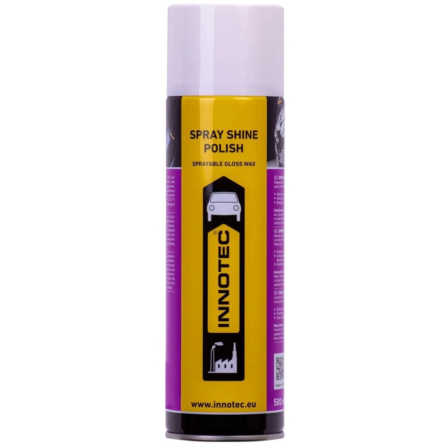 Innotec Spray Shine Polish Lack- und Kunststoffpolitur für Glanz, 500 ml - Bild 2