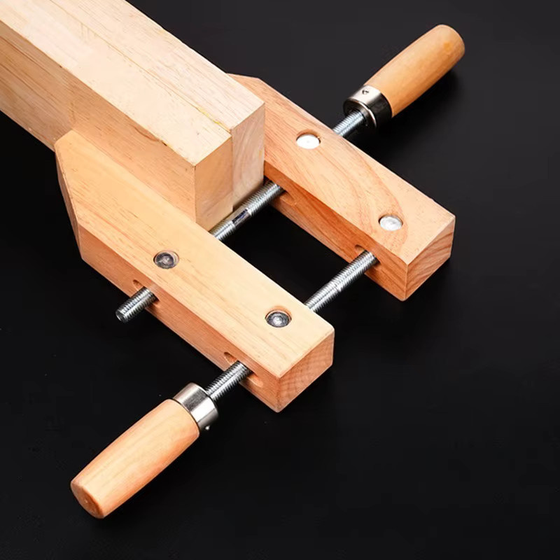 JUSTINLAU Holz-Handschraubzwinge verstellbare Parallelzwinge für die Holzbearbeitung in 6/8 Zoll - Bild 2