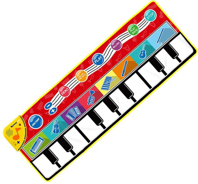 Fashnics Musikalische Klaviermatte, Lernspielzeug, ab 3 Jahre - Bild 1