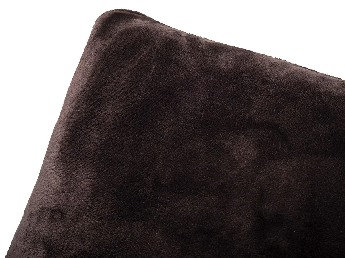 GÖZZE Premium Cashmere-Feeling Dekokissen in Braun, B/T/H: 50 x 50 x 50 cm - Bild 2