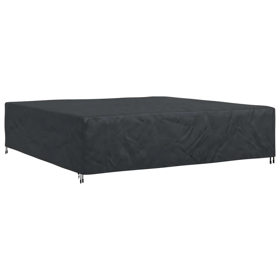 vidaXL Möbelbezug aus Polyester in Schwarz, wasserabweisend, B/T/H: 300 x 300 x 70 cm - Bild 2