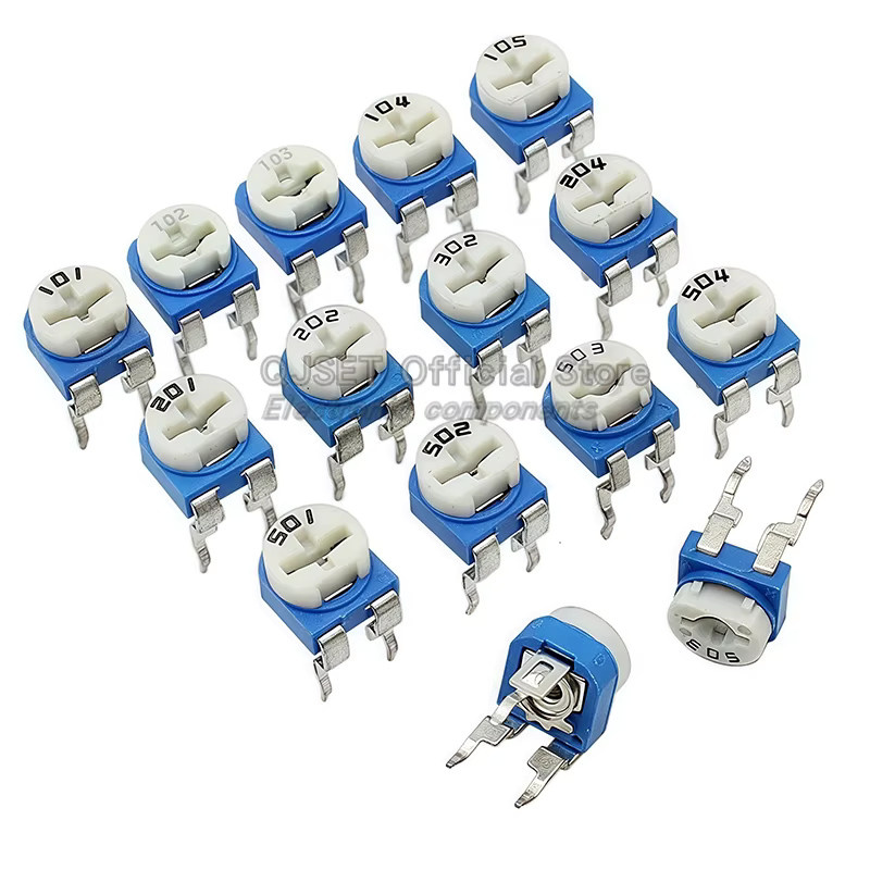 20 Stück RM-065 RM063 Serie Trimpot Trimmer Potentiometer Variabler Widerstand - Bild 2