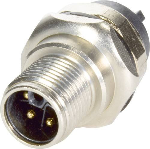 HARTING Leiterplattenadapter 21033961532 mit 4 Polen aus Messing in Silber - Bild 1