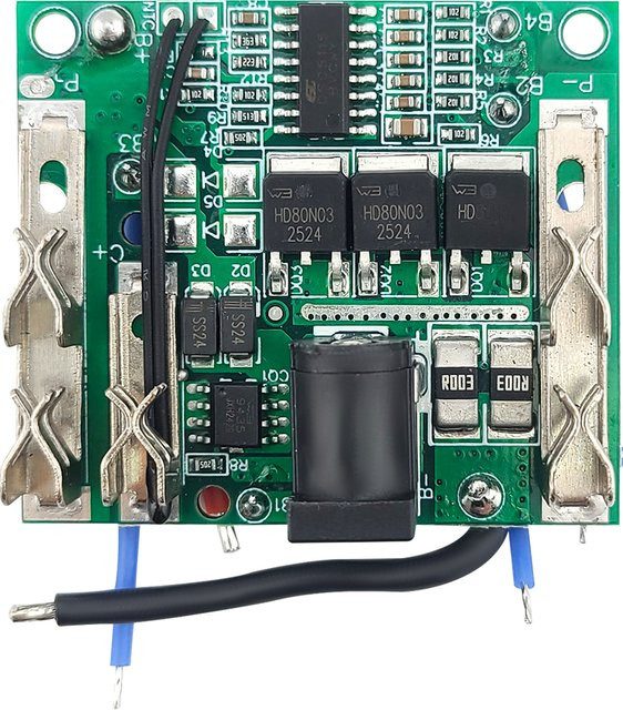UICPAL 5S 18V Lithium-Akku-Ladeplatine mit 21V BMS 3MOS für 18650 Bohrmaschinen-Akkus und Elektrowerkzeug-Zubehör - Bild 1