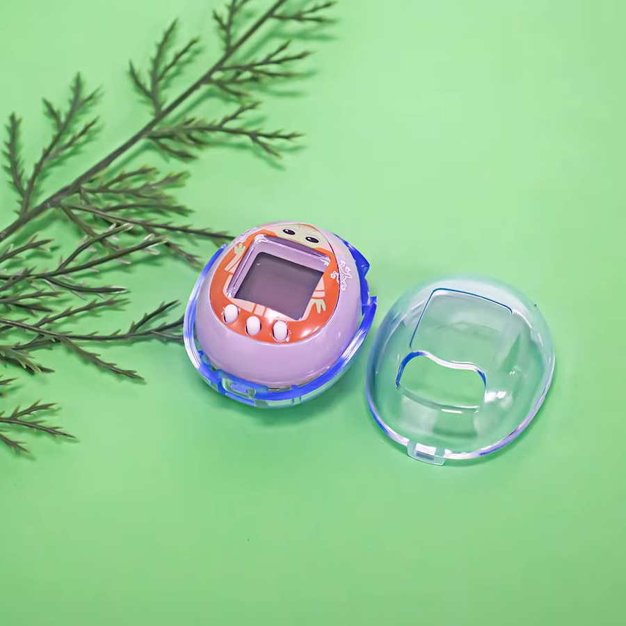 Transparente Schutzhülle aus Kristall-PC für Tamagotchi Nano in Blau, staubdicht und kratzfest - Bild 1