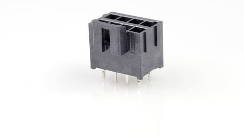 Molex Einbau-Buchsenleiste Standard Schwarz 8-polig mit 3,50 mm Rastermaß - Bild 1