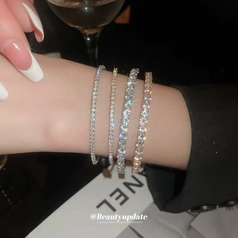 UOSU Offenes Armband, Diamant, Zirkonia, Damen - Bild 6