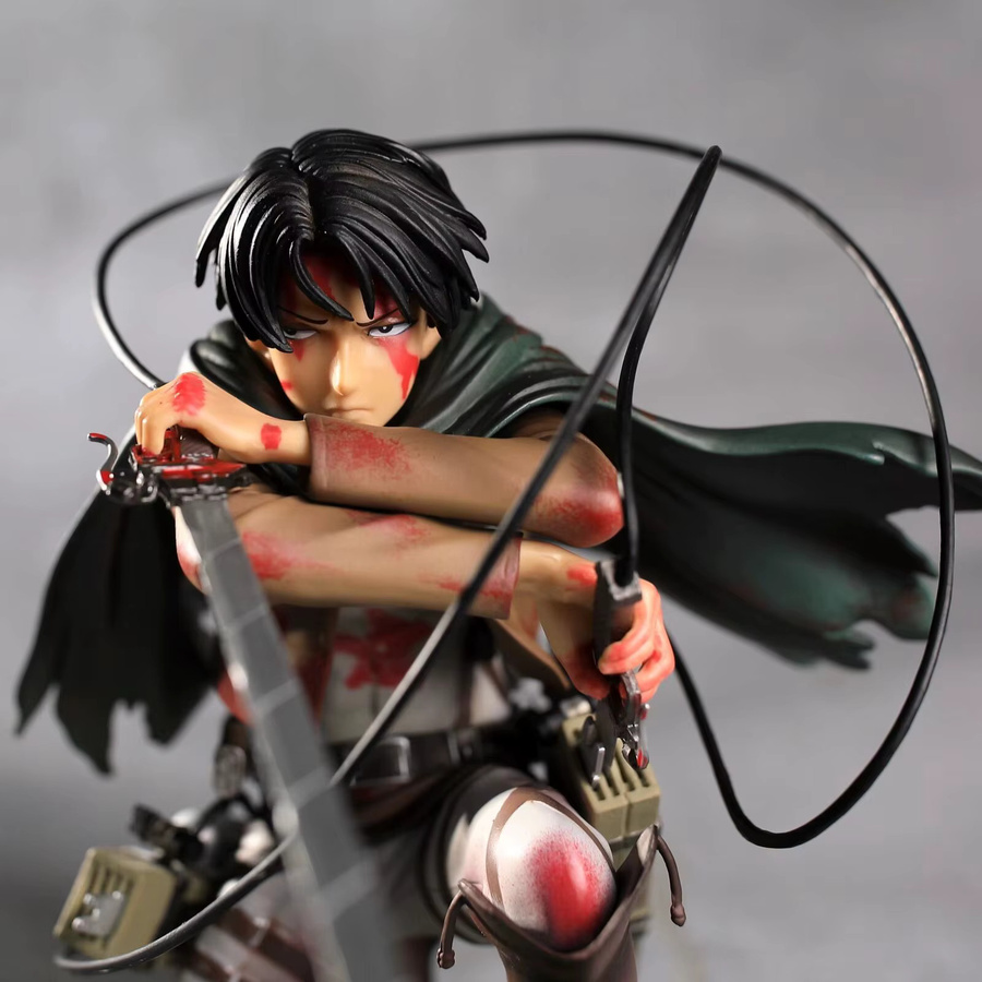Bandai Attack on Titan Rival Ackerman Actionfigur, 18 cm, Kunststoff - Bild 3