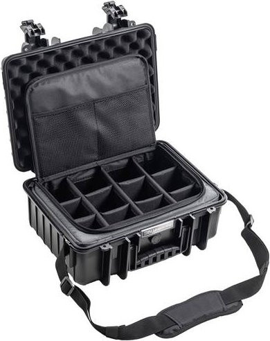 B&W International Typ 4000 Kamerakoffer Wasserdicht in Schwarz - Bild 1