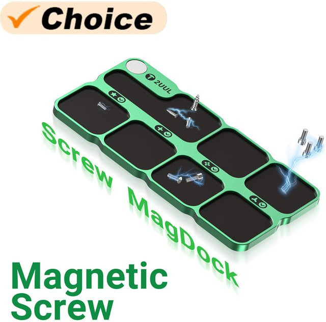 2UUL ST95 MagDock Magnetische Schrauben Ablage aus Aluminiumlegierung für Handy Reparatur Werkzeuge - Bild 1