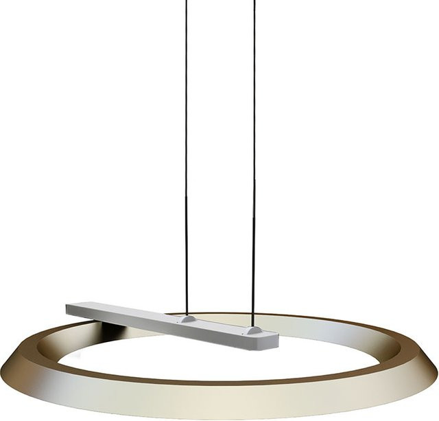Oligo Yano One LED-Pendelleuchte 1-flammig in Weiß und Creme mit Tunable White (2200K - 5000K) und Casambi-Steuerung, dimmbar und höhenverstellbar - Bild 1