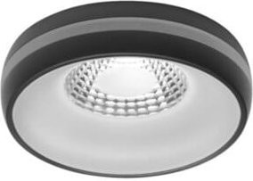 Brumberg LED-Einbaudownlight rund in Schwarz, Warmweiß 3000K, dimmbar - Bild 1