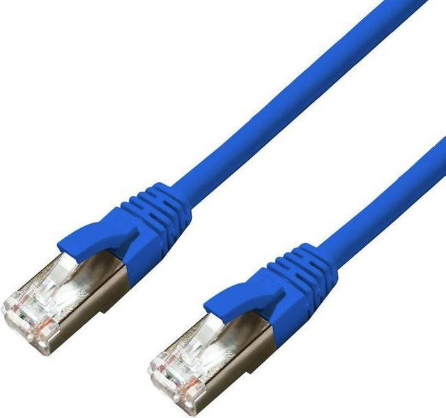 Microconnect Cat6a S/FTP Ethernet LAN Netzwerkkabel Blau, Länge: 15 m - Bild 1