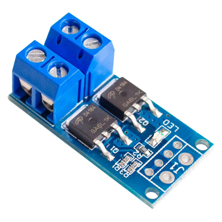 ALLOYSEED PWM Motor Speed Controller MOSFET Modul für LED, Motor und Pumpe, 5V-36V, Blau - Bild 6