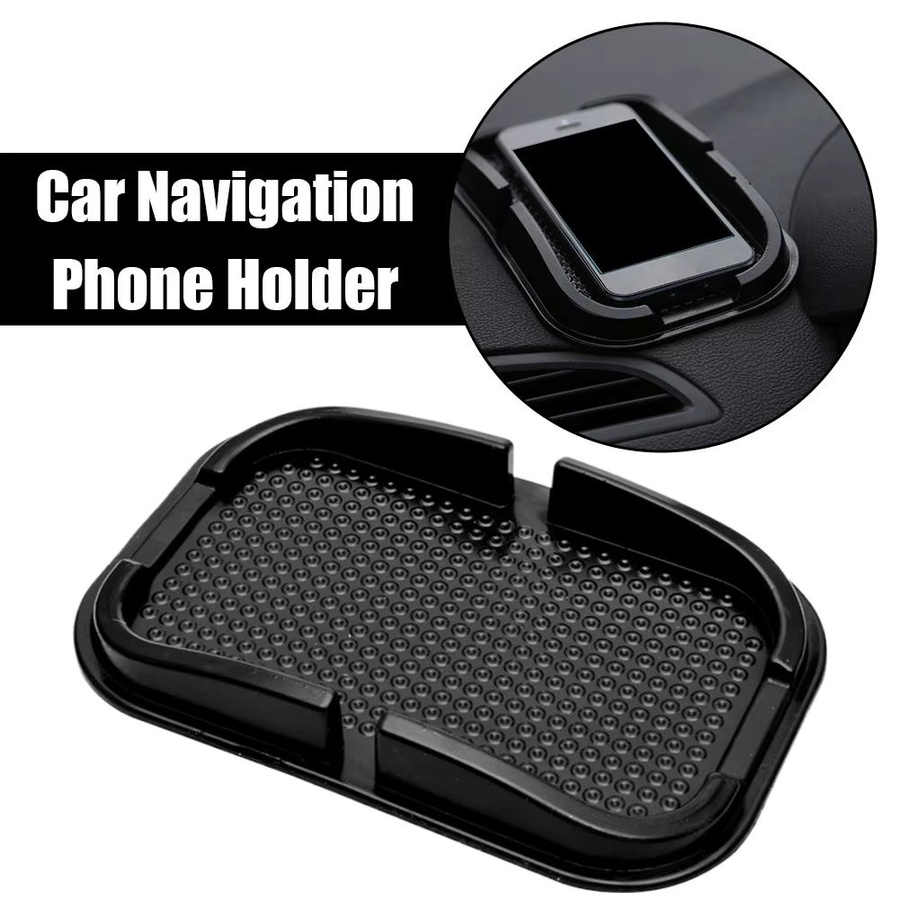 Universelle Anti-Rutsch Matte für das Auto als Handyhalter und multifunktionale Ablagebox in Schwarz - Bild 4