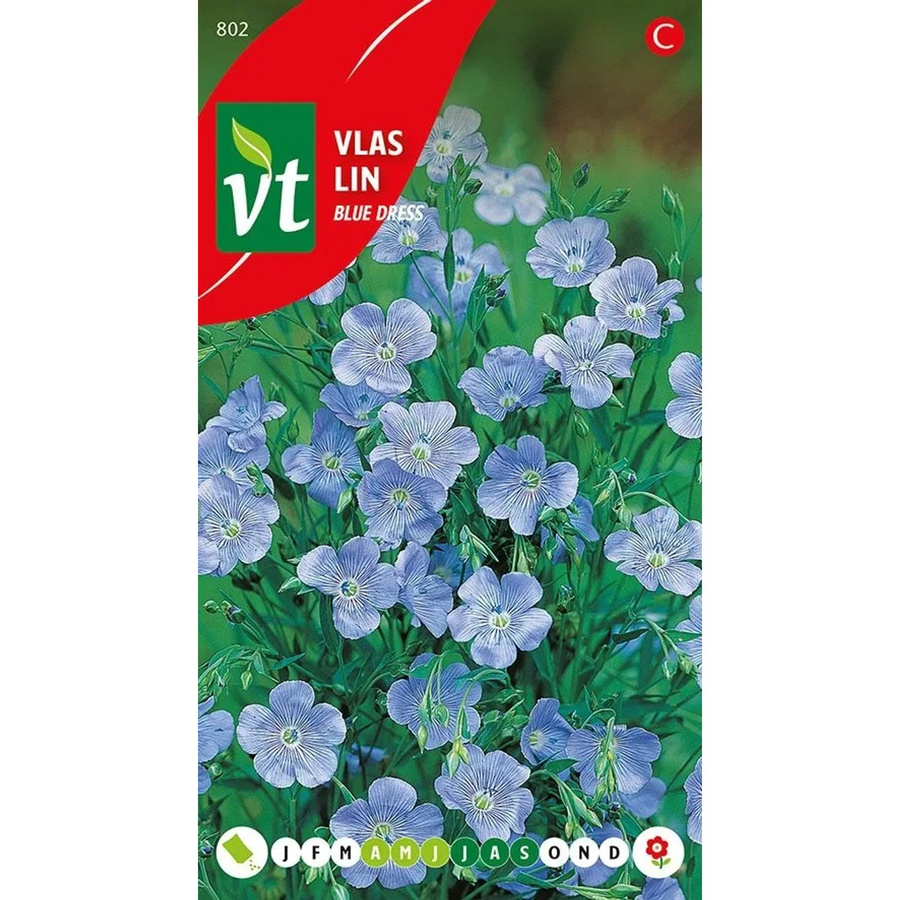 Arborix Blauer Lein Samen für blaue Blüten, ca. 1 g - Bild 2