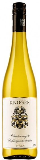 Weingut Knipser Chardonnay & Weißburgunder, trocken, Weißwein, 2025, 0,75 l - Bild 1