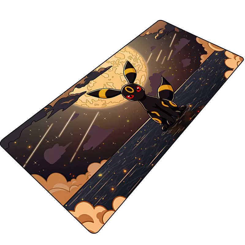 Bandai Pokémon Umbreon Mauspad Anime Tastaturunterlage für PC und Laptop, Multicolour - Bild 2