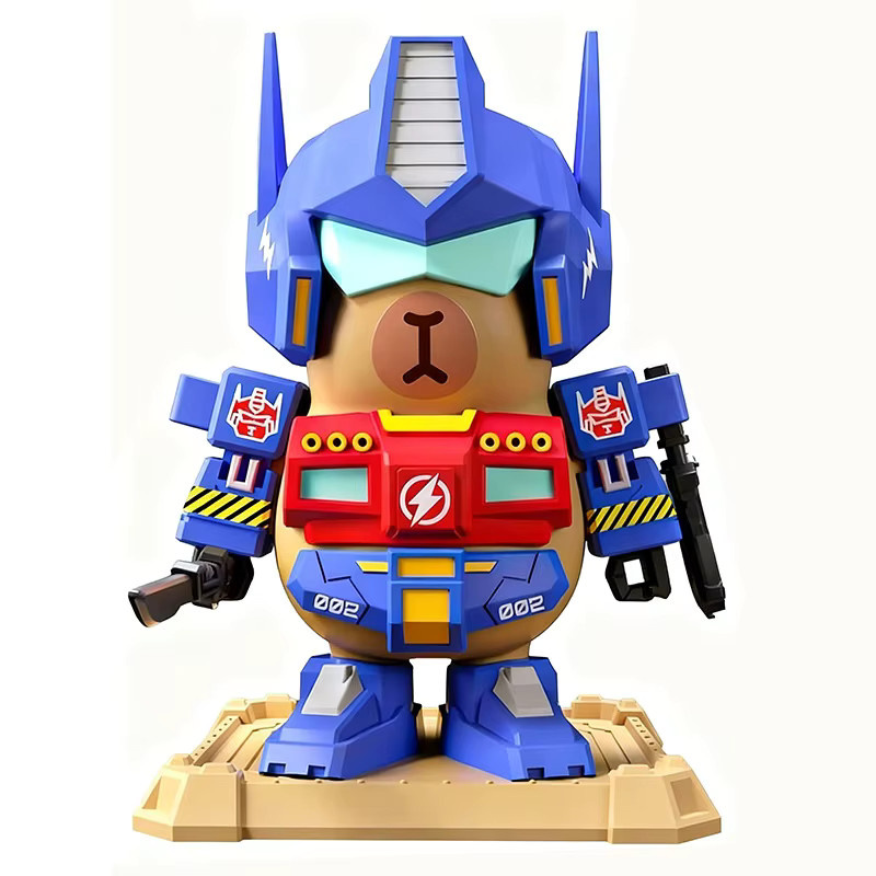 Bandai Gundam Capibara Rx-78-2, Magnetische Dekorative Capybara Figuren, Einzelfigur - Bild 4