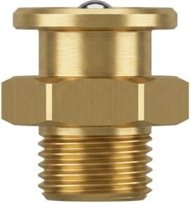Industrial Quality Supplies Flachschmiernippel DIN 3404 runder Kopf galv. verzinkt silber - Bild 1