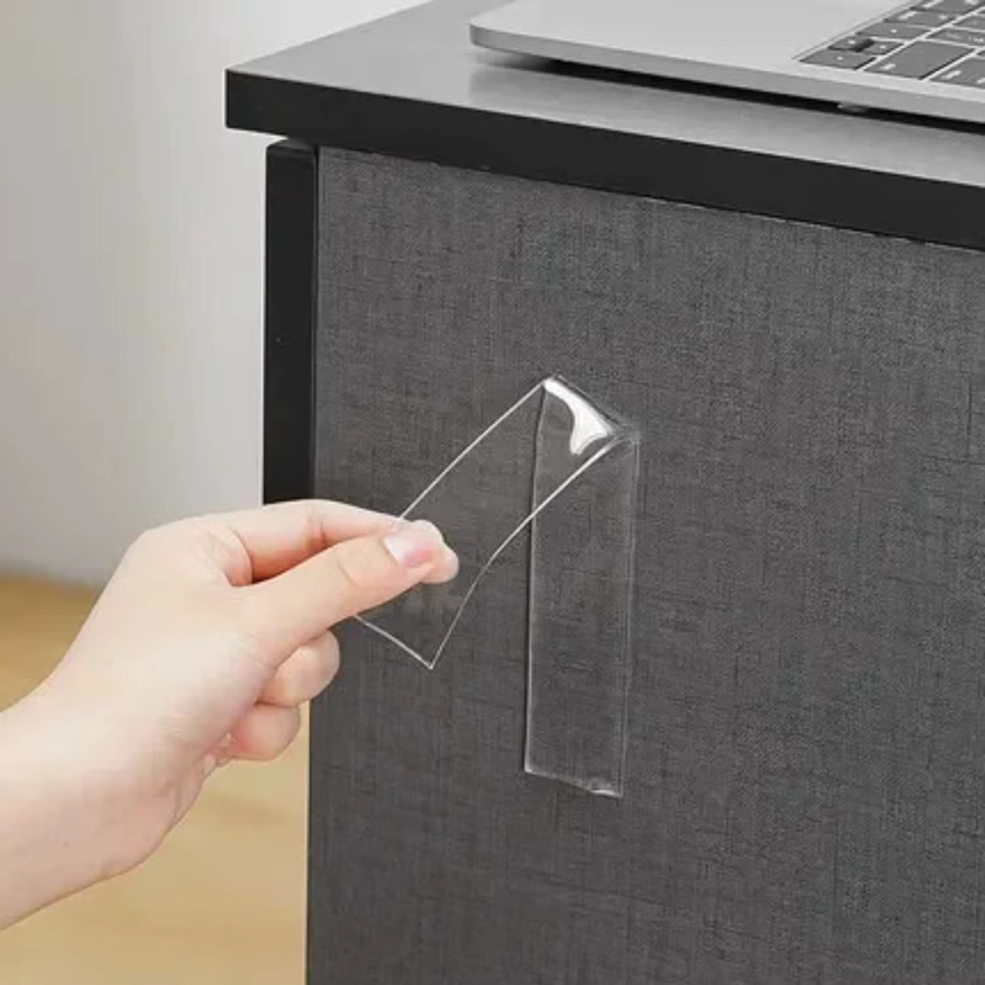 3M Nano doppelseitiges Klebeband transparent, wasserdichtes Monster-Klebeband für Haushaltsgeräte und Heimwerken, Länge: 5 m - Bild 2