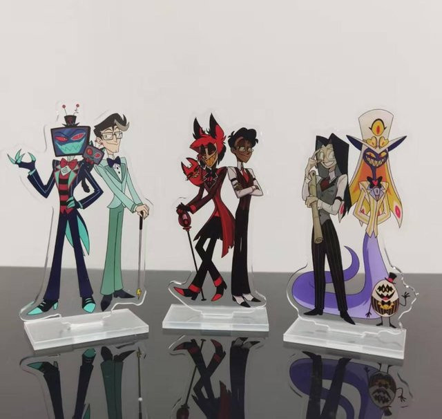 Bandai Hazbin Hotel Alastor Standee, Acryl-Standfigur, Einzelfigur - Bild 1