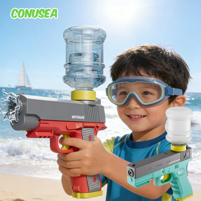 CONUSEA Elektrische Wasserpistole, Rot - Bild 1