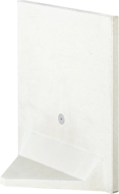 Diephaus L-Stein Sichtbeton in Grau, B/T/H: 100 x 100 x 45 cm - Bild 1
