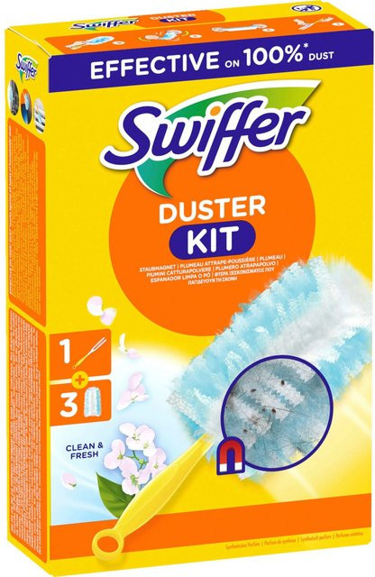 Swiffer Staubmagnet-Set Duster mit 3 Febreze Tüchern - Bild 1