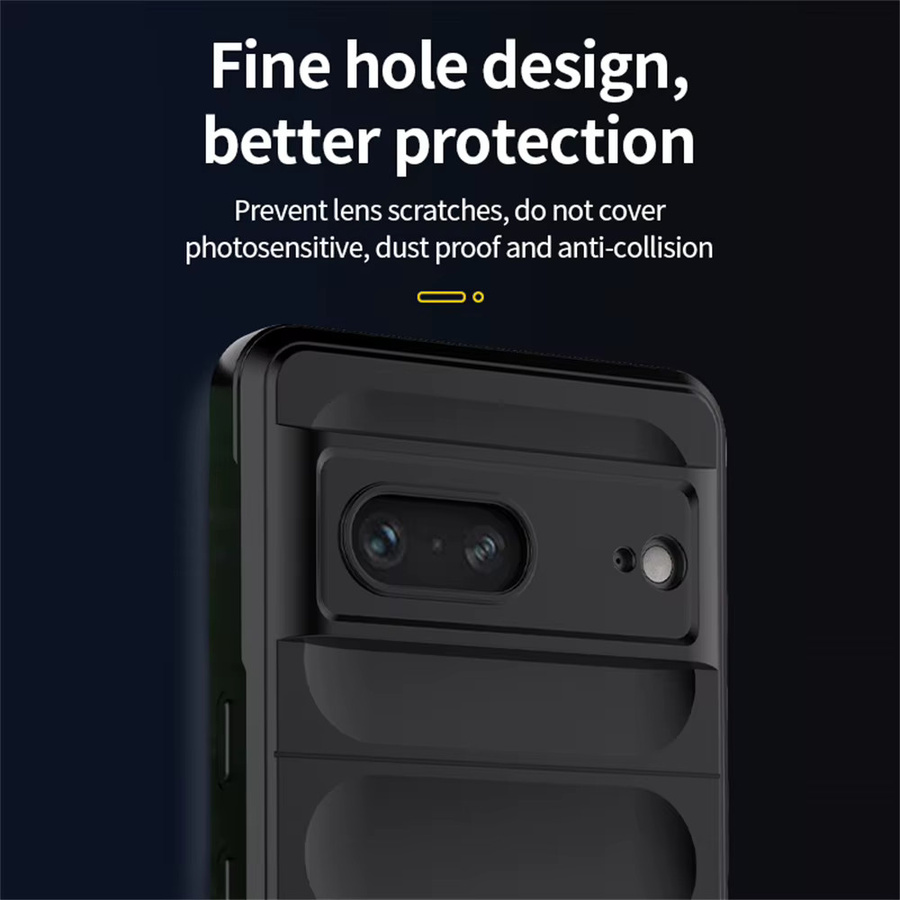 Stoßfeste Silikon Handyhülle mit weichem Hautgefühl für Google Pixel 10, 9, 8, 7 Pro XL und A-Modelle in Weiß - Bild 3